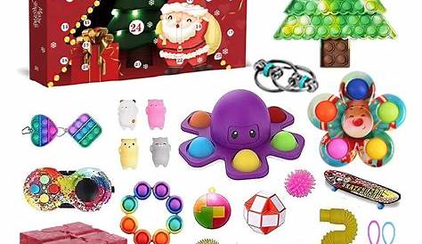 Fidget toys advent calendar sensory toys 2021 advent | Etsy