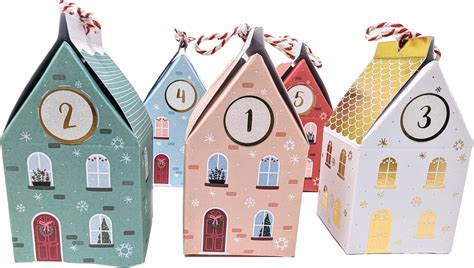 Advent Calendar House Boxes