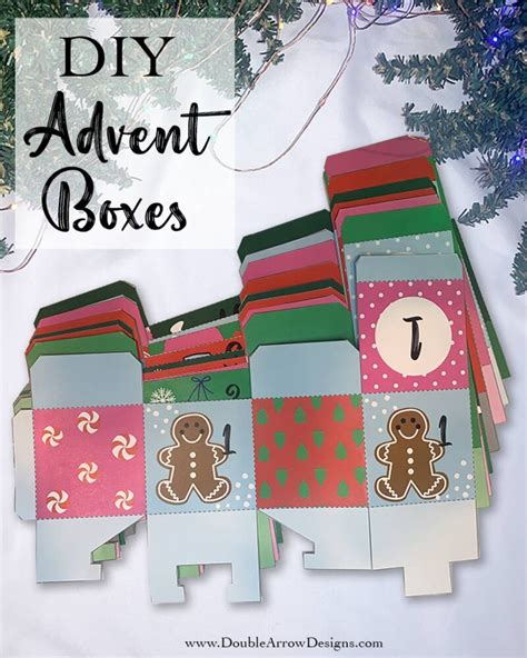 Advent Calendar Boxes DIY for Giving This Christmas Make Life Lovely