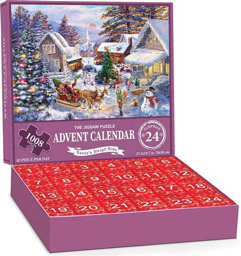 Jigsaw Puzzle Advent Calendar 2025 Ladan Sadie