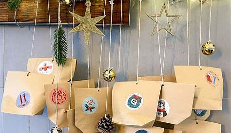 Adventskalender selber gestalten - kreative Bastelideen für Weihnachten