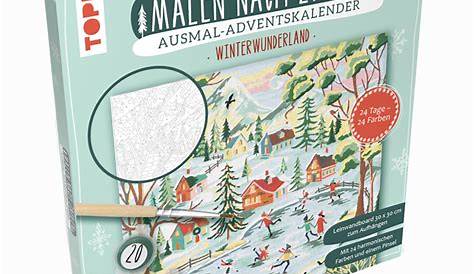 'Adventskalender Malen nach Zahlen Winterwunderland' - 'DIY'