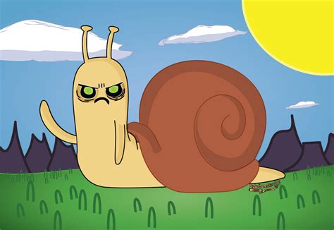 Adventure Time Characters Snail Snail From Adventure Time Png