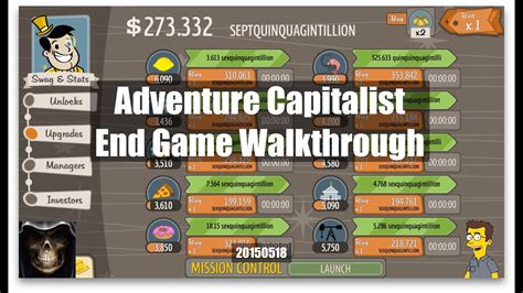 Adventure Capitalist Walkthrough