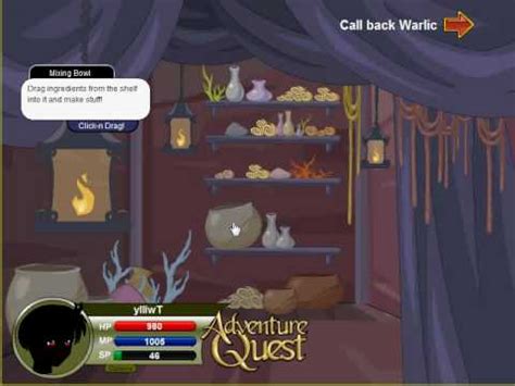 AdventureQuest Ancient FourEyed Freak (No potions) YouTube