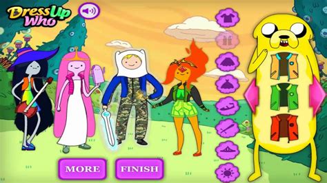 Adventure Time Dress Up Game Fun Dress Up Games For Boys And Girls
