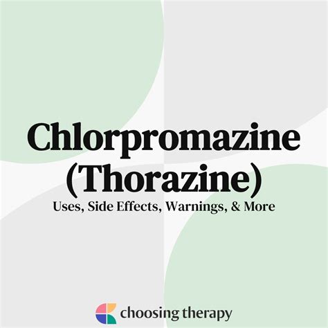 Thorazine Side Effects: What You Need to Know Today
