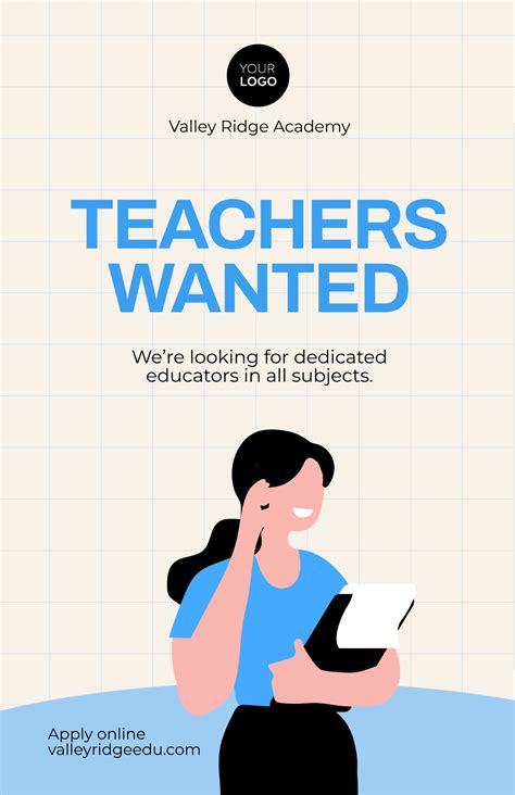 advertisement teacher wanted