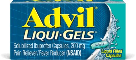 Advil Liqui Gels Difference