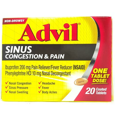 advil sinus headache relief