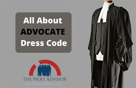 Advocate Dress Code Rules