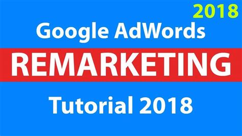 adwords remarketing tutorial online