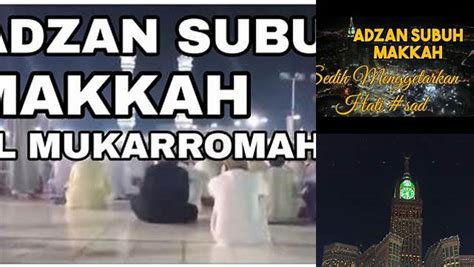 Adzan Subuh Makkah