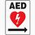 aed sign printable
