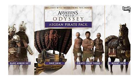 Assassin's Creed Odyssey Aegean Pirate Pack puede ser tuyo