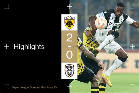 aek v paok highlights