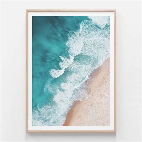 Aerial Beach Print