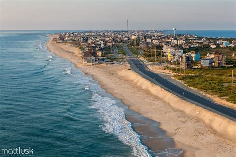 aerial view of rodanthe nc