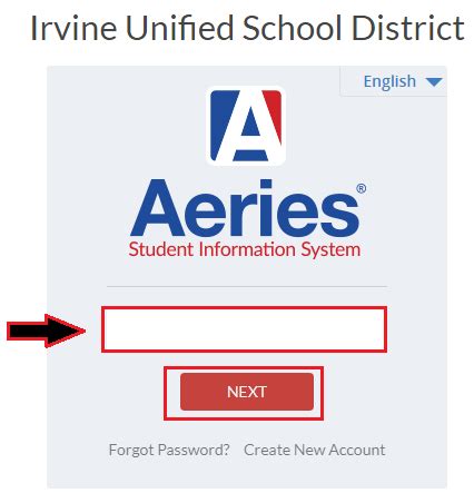 aeries iusd parent portal login