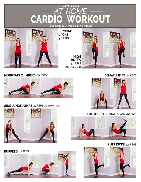 Aerobic Cardio Workout At Home  A Comprehensive Guide