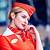 aeroflot flight attendant uniforms