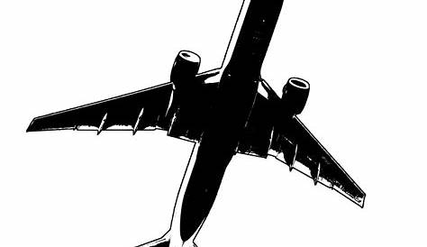 Black And White Airplane Pictures - Cliparts.co