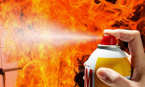 Aerosol Can Exploding In A Fire Is An Example Of Which Law
