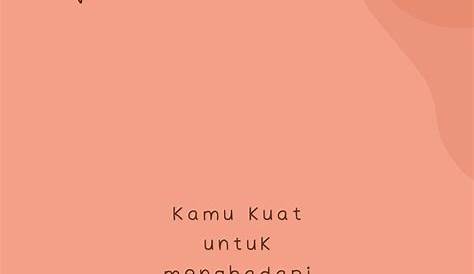 Wallpaper Kata Kata Aesthetic Bahasa Indonesia