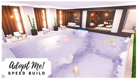 Luxury Apartment Pool + Spa Speed Build 🌊 Roblox Adopt Me! - YouTube