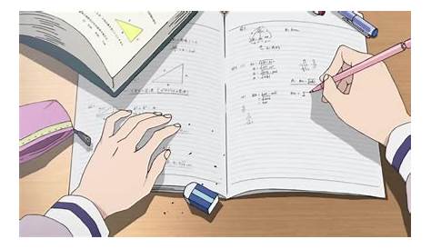 Illustrated desk scene 3 | Study anime, Cute anime wallpaper, Anime study