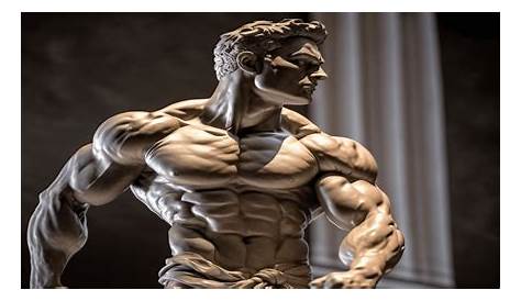 Big arms, chiseled abs, greek god aesthetics Workout Inspiration