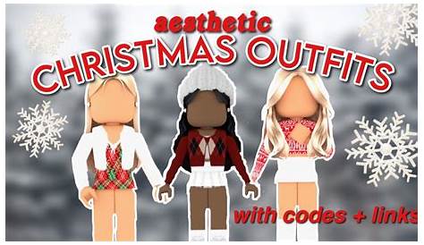 Aesthetic Christmas Outfit Codes Bloxburg