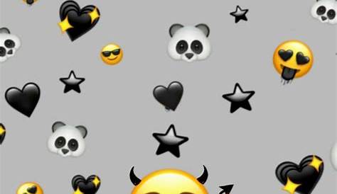 Autocollant par tskipewds Heart emoji stickers, Emoji backgrounds