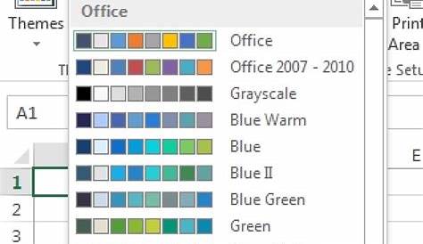 150+ Color Palettes for Excel Policy Viz