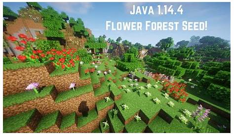 Minecraft Flower Biome Seed Pe Best Flower Site