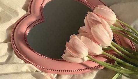 DIY 🌸 Flower mirror 🌸 Flower mirror, Diy floral mirror, Diy flower mirror