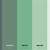 aesthetic green color palette