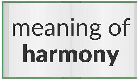 What Is A Harmony In Music Definition harmony Definition, History