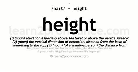 Aesthetic Heights Meaning