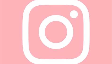 HD Aesthetic Pink Glitter Round Instagram Logo Icon PNG Citypng