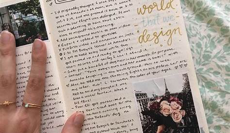 Calligraphy Aesthetic Journal Designs