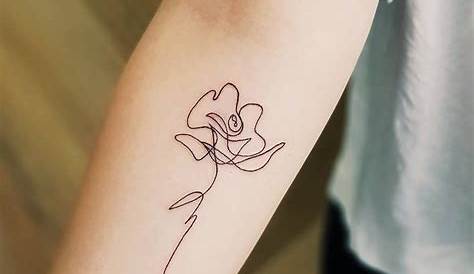 A little bit of magic💫 // Simple Line Tattoo Via themaniamania
