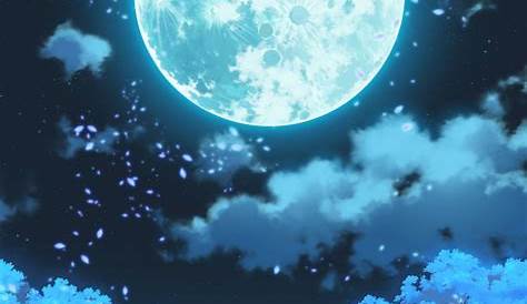 Full Moon Aesthetic Anime Wallpapers Wallpaper Cave
