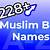 aesthetic name for muslim boy