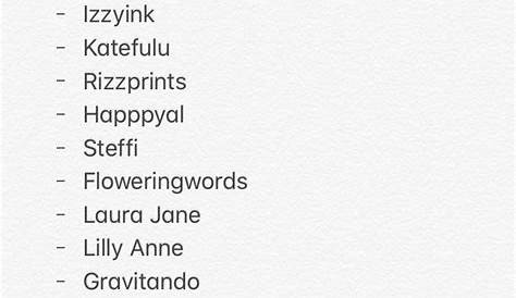 Aesthetic Instagram Usernames list | Aesthetic names for instagram
