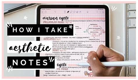 25 Examples of Aesthetic Note Layouts To Steal Right Now