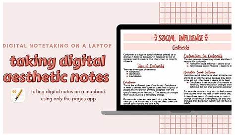 25 Examples of Aesthetic Note Layouts To Steal Right Now