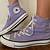 aesthetic purple shoes