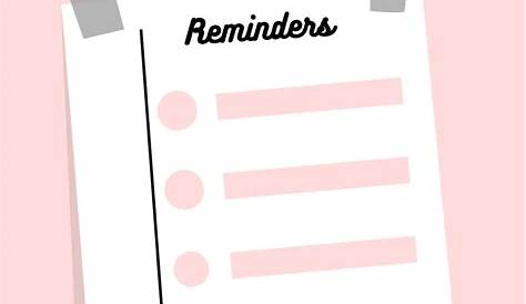 Pink Reminders Logo Aesthetic Pink Appointment Reminders Icon Free