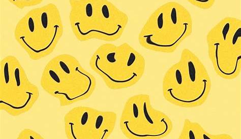Aesthetic Smiley Face Background Smiley Melted wallpaperlist